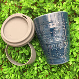 Handcrafted reusable coffee cups