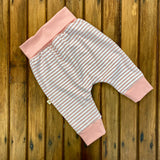 Jinni Pants Pink and White Stripe